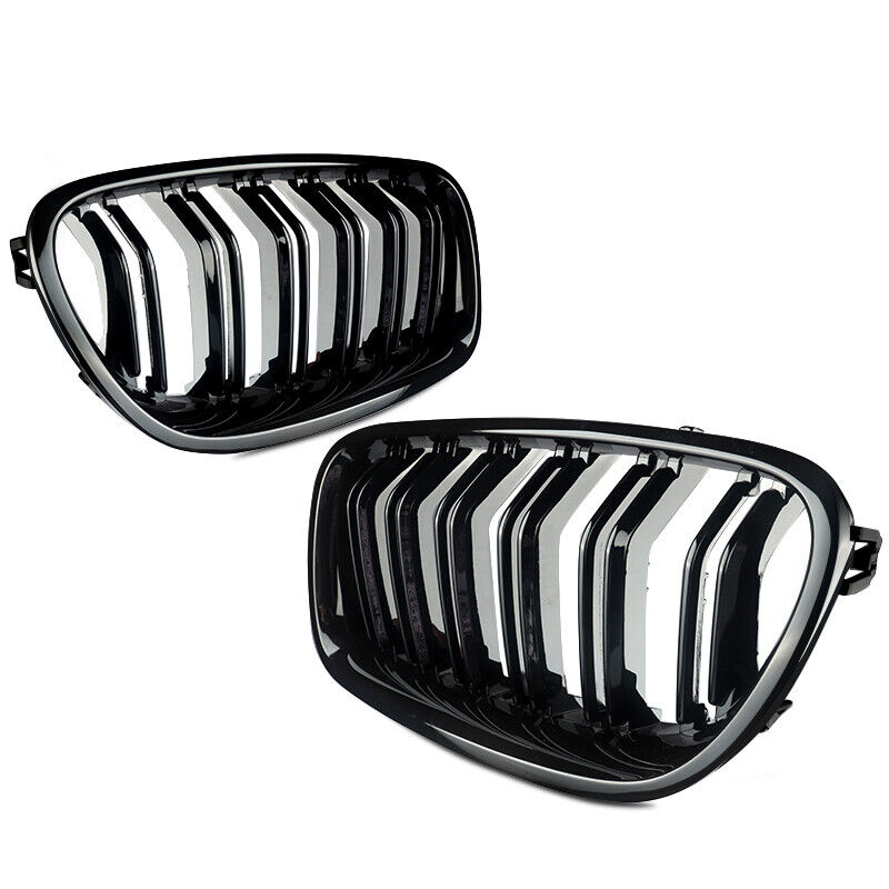 Grill geschikt voor BMW F30 / F31 10 11-18 M3 LOOK GLANZEND ZWART
