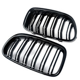 Grill geschikt voor BMW F30 / F31 10 11-18 M3 LOOK GLANZEND ZWART