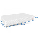 Matras 160x200 - pocketvering- 22cm - H4+H3 - 7 zones