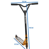 Stuntstep Urban Gold – max. 100 kg - freestyle