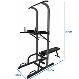 Multifunctionele halterbank- optrek sportbank