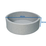 Ballenbak - stevige ballenbad - 90 cm - Leeg - Zonder ballen - Lege ballenbad