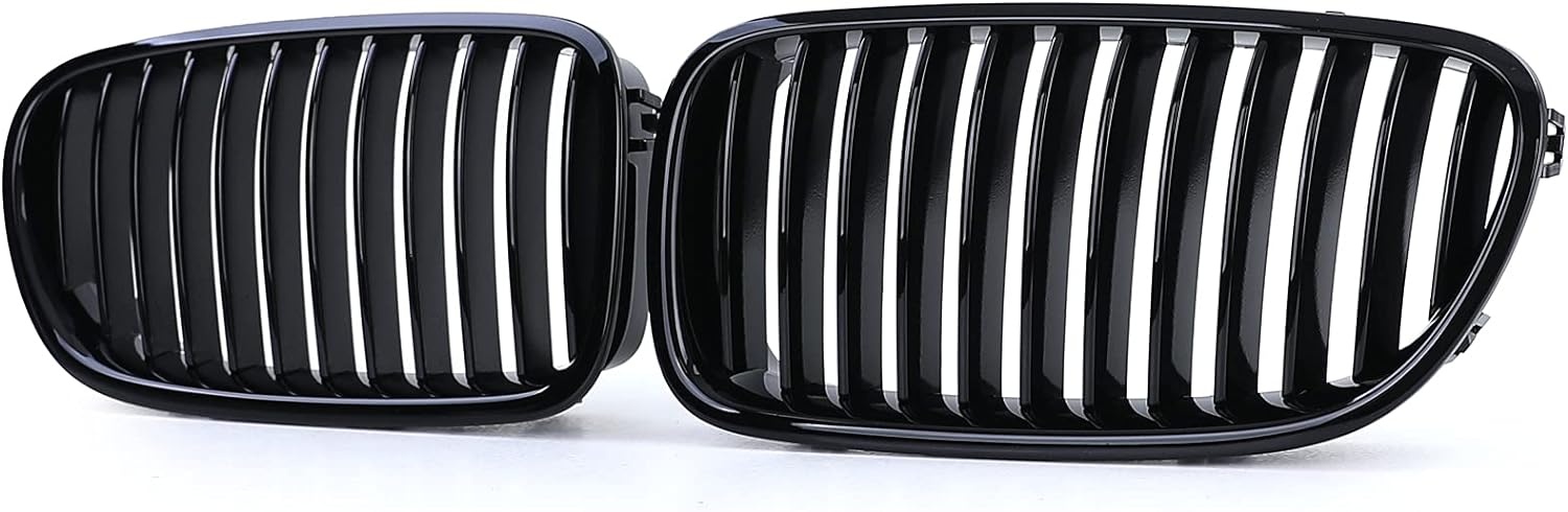 Sportniergrill zwart glanzend geschikt voor BMW 5 Serie F10 F11 Sedan Touring
