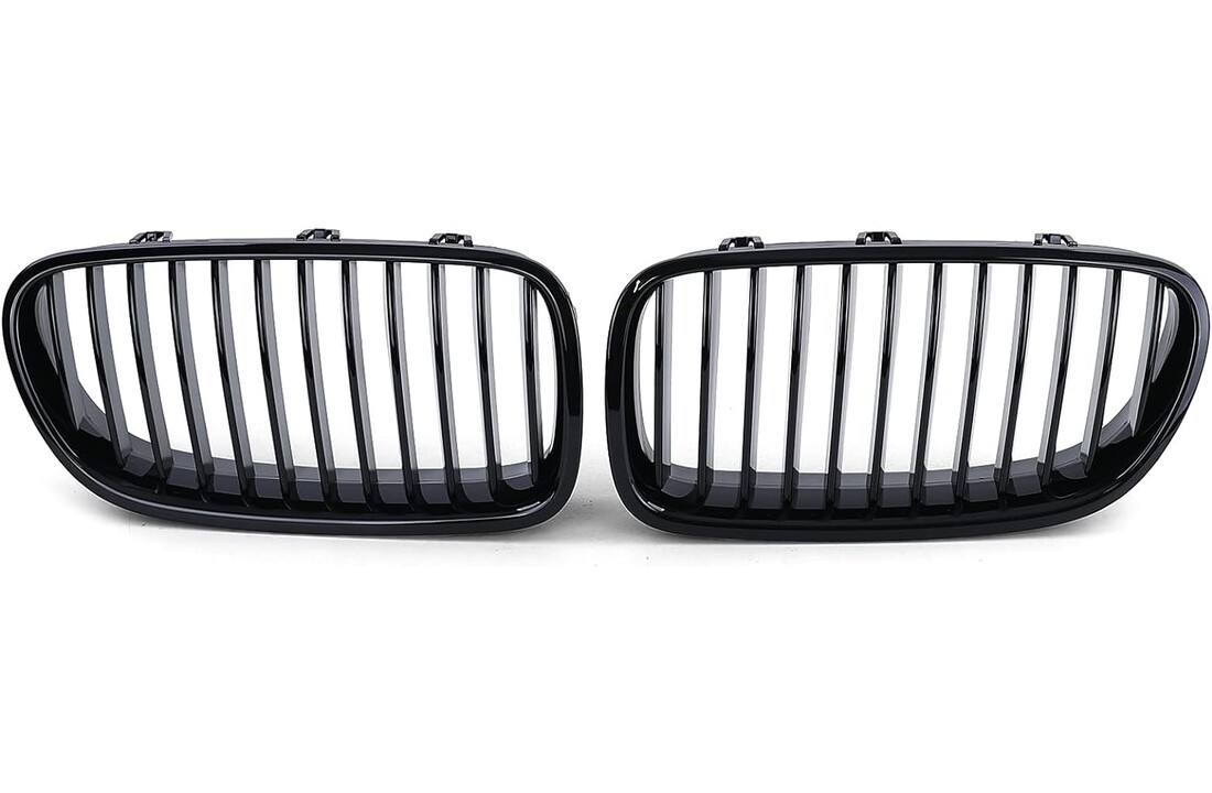 Sportniergrill zwart glanzend geschikt voor BMW 5 Serie F10 F11 Sedan Touring