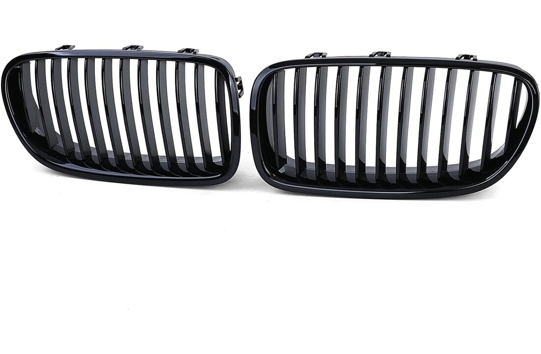 Sportniergrill zwart glanzend geschikt voor BMW 5 Serie F10 F11 Sedan Touring