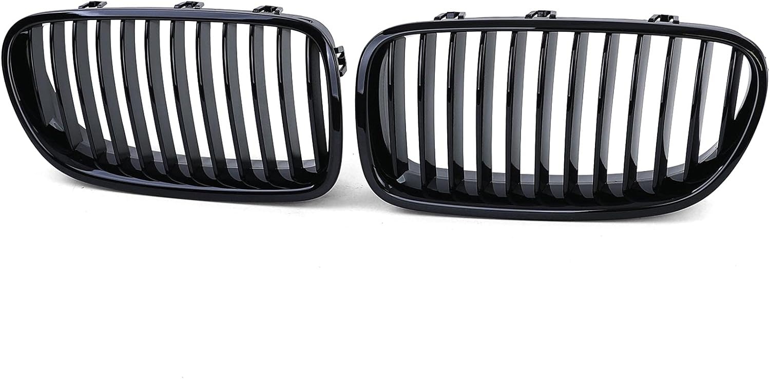 Sportniergrill zwart glanzend geschikt voor BMW 5 Serie F10 F11 Sedan Touring