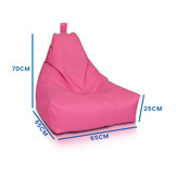 Kinder zitzak 70 cm roze