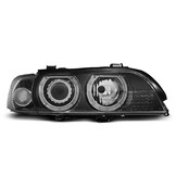 Koplampen Xenon BMW E39 09 95-06 03 ANGEL EYES D2S/H7 ZWART