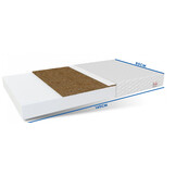 Kinder matras schuim matras 80x140cm met kokoslaag