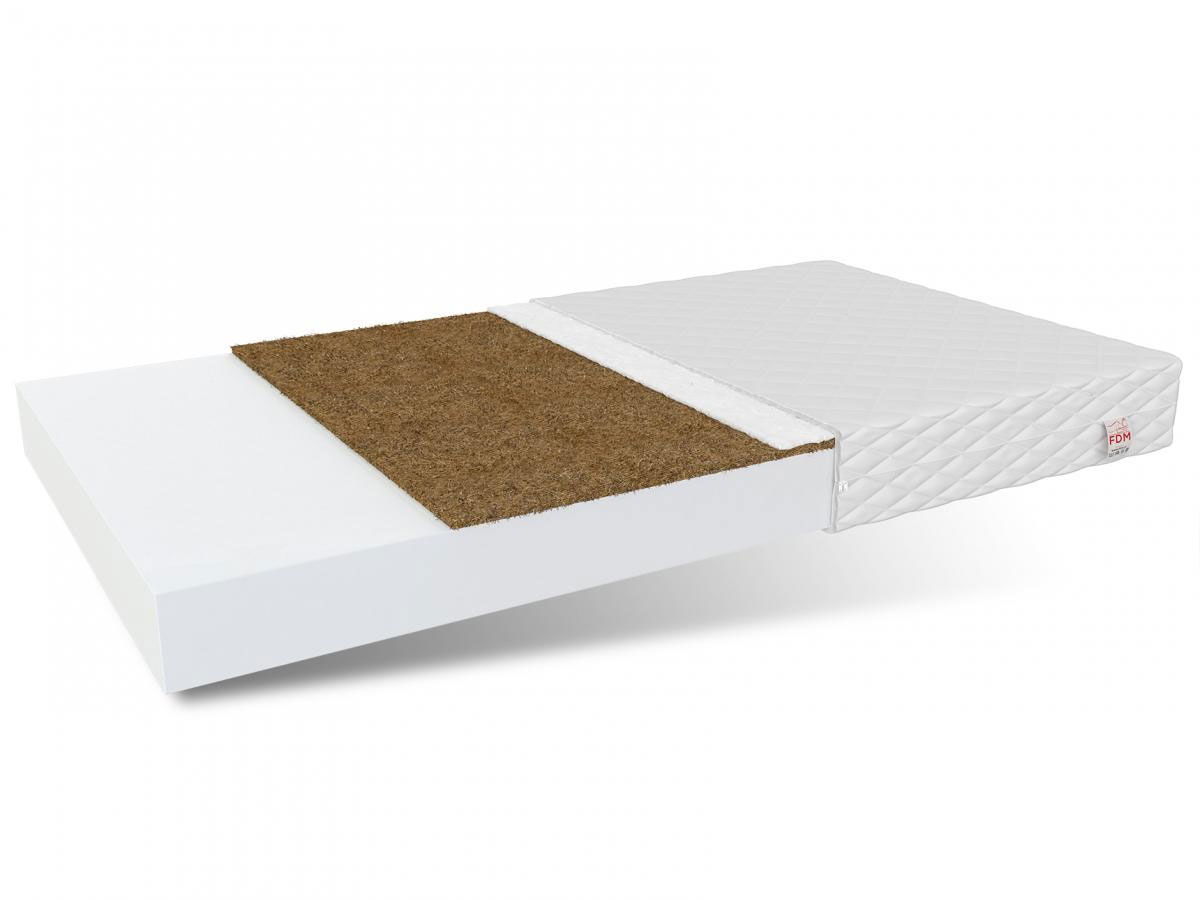 Kinder matras schuim matras 80x140cm met kokoslaag