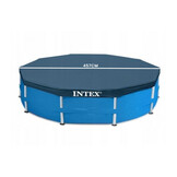 Intex afdekzeil zwembadafdekking 457 cm diameter blauw