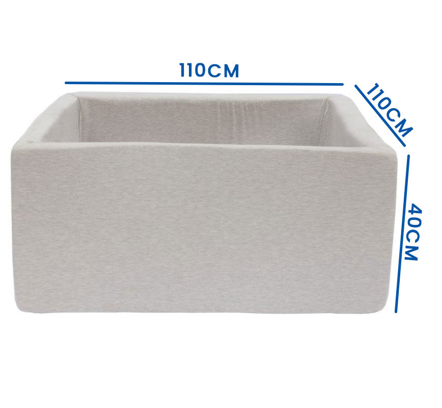 Ballenbak vierkant 110x110cm