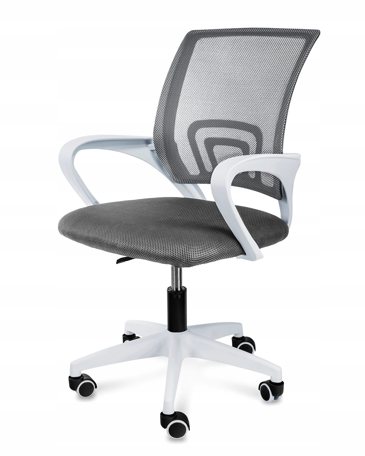 Ergonomische bureaustoel - SMART - verstelbaar - wit grijs