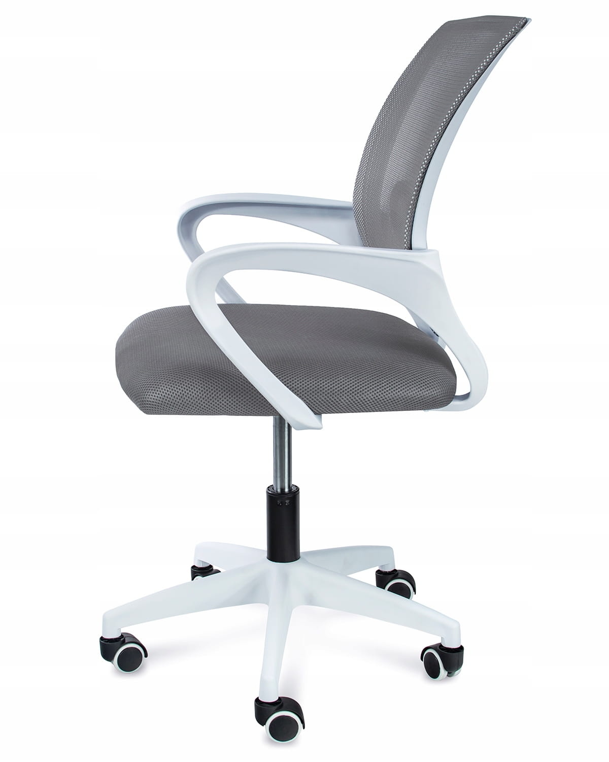 Ergonomische bureaustoel - SMART - verstelbaar - wit grijs