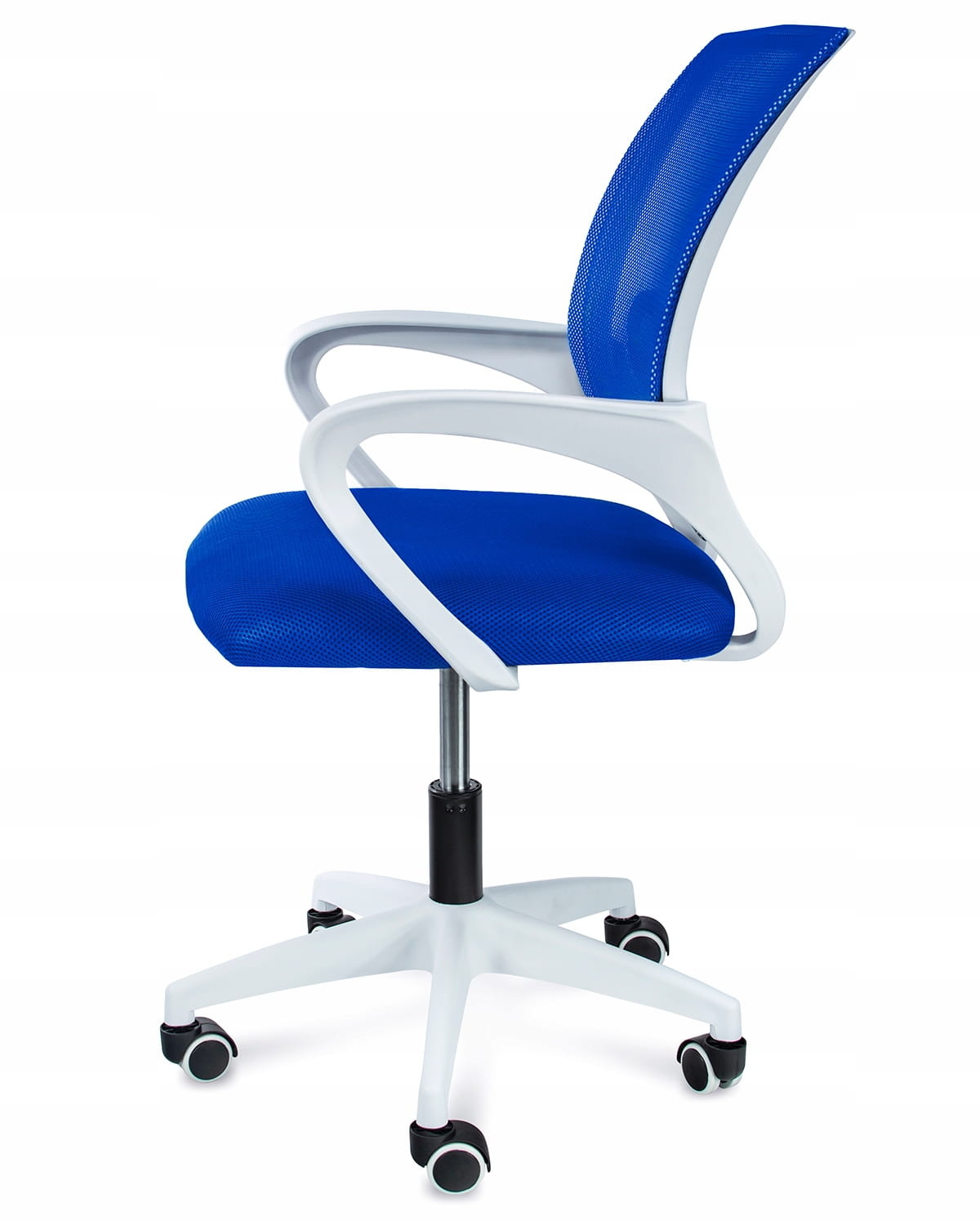 Ergonomische bureaustoel - SMART - verstelbaar - wit blauw