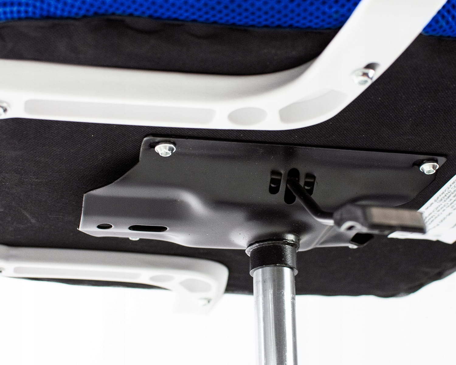 Ergonomische bureaustoel - SMART - verstelbaar - wit blauw