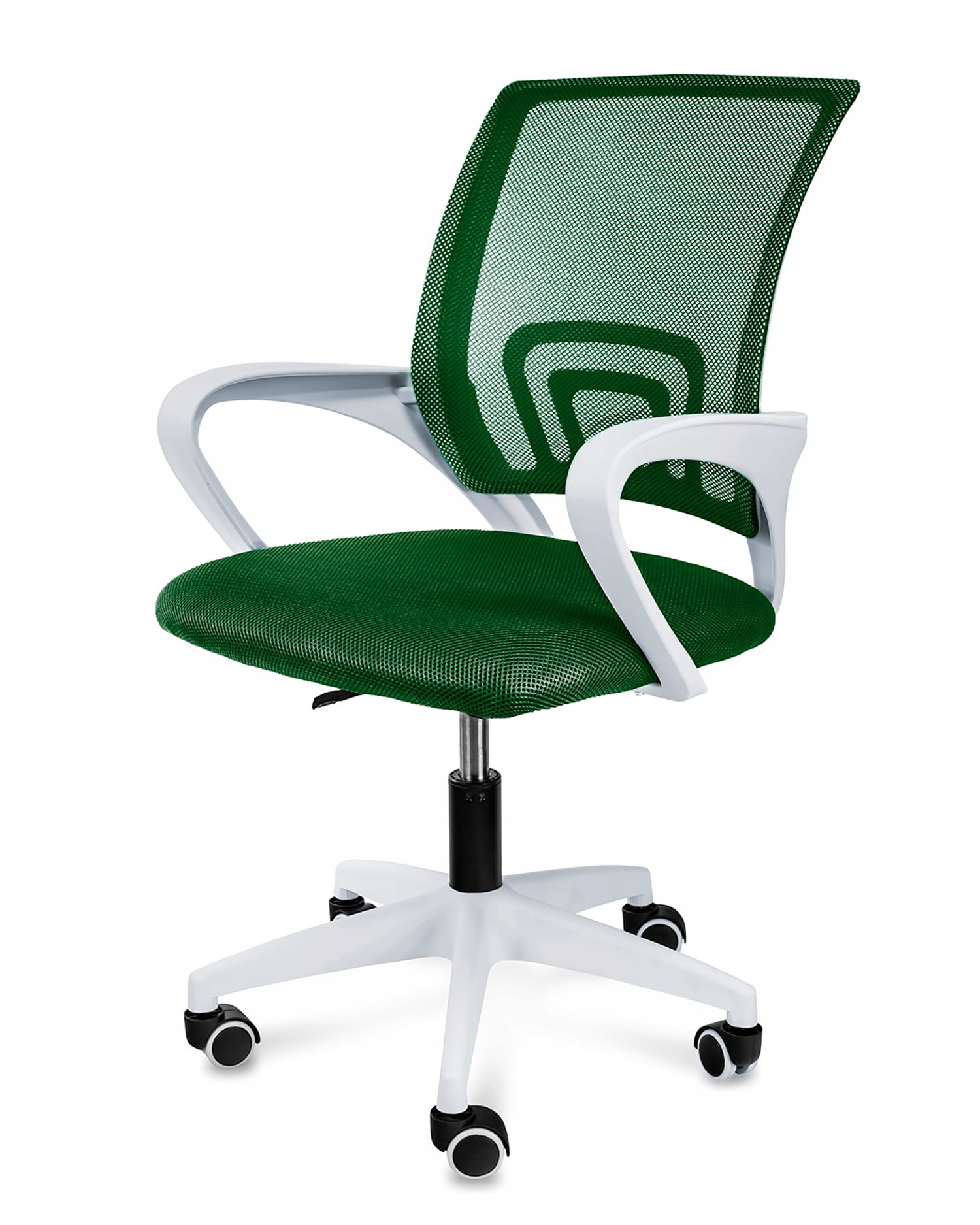 Ergonomische bureaustoel - SMART - verstelbaar - wit groen