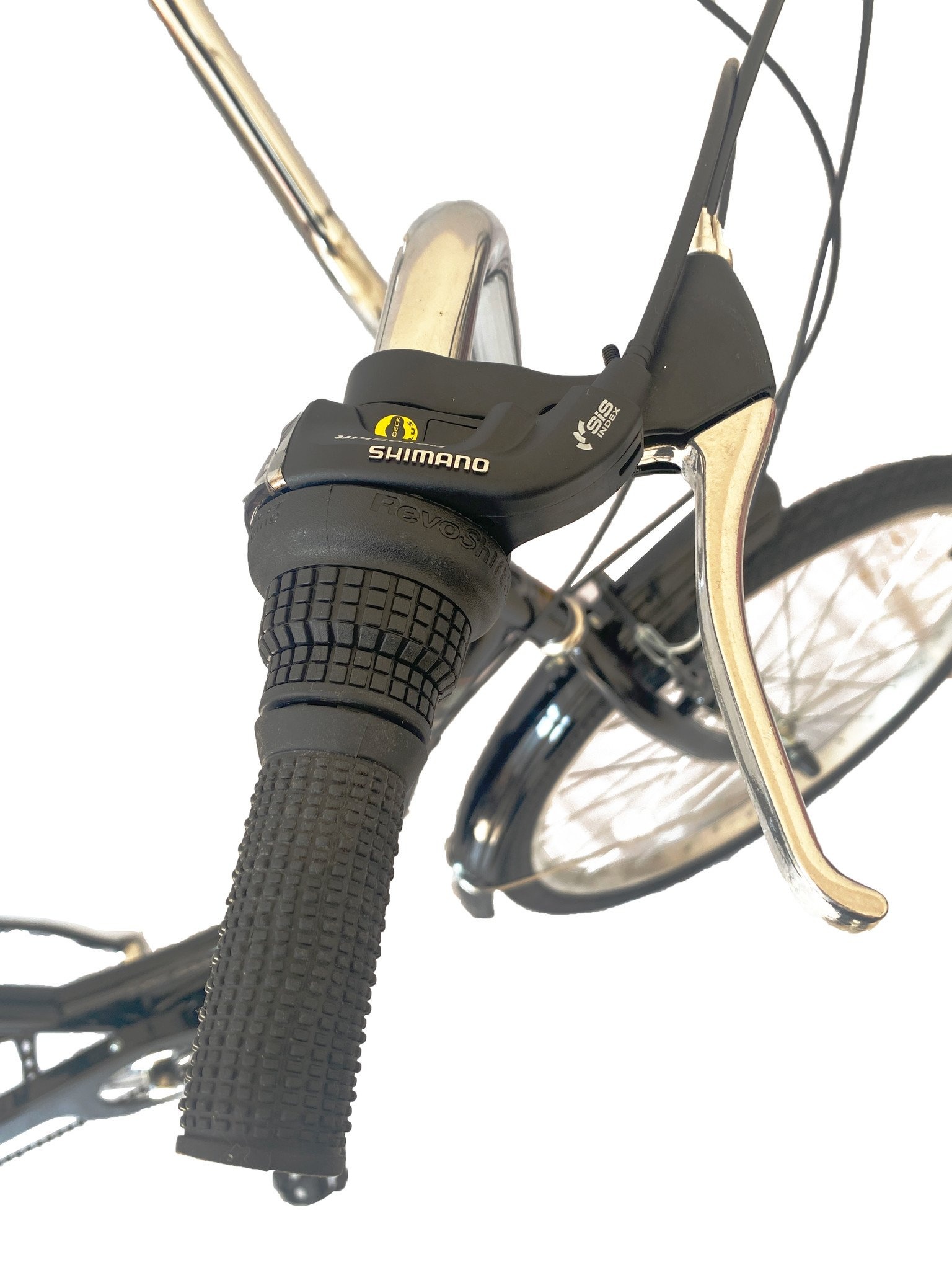 Driewieler volwassenen - 7 versnellingen - met mand - wit