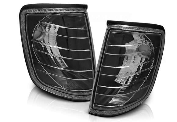 Knipperlichten MERCEDES W124 01.85-06.95 - zwart