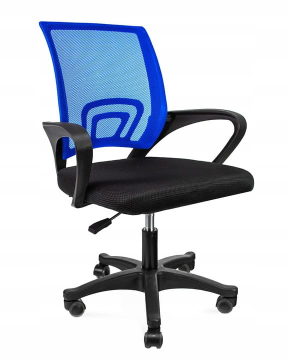 Ergonomische bureaustoel - SMART - verstelbaar - zwart blauw