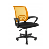 Ergonomische bureaustoel - SMART - verstelbaar - zwart oranje