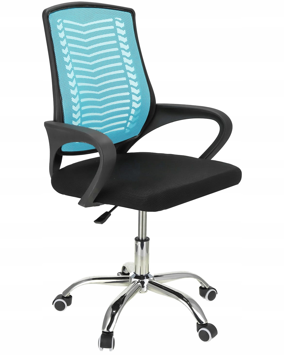 Ergonomische bureaustoel - TOLEDO - verstelbaar - lichtblauw