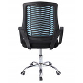 Ergonomische bureaustoel - TOLEDO - verstelbaar - lichtblauw