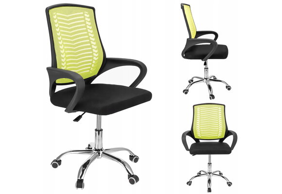 Ergonomische bureaustoel - TOLEDO - verstelbaar - groen