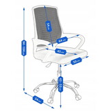 Ergonomische bureaustoel - TOLEDO - verstelbaar - groen