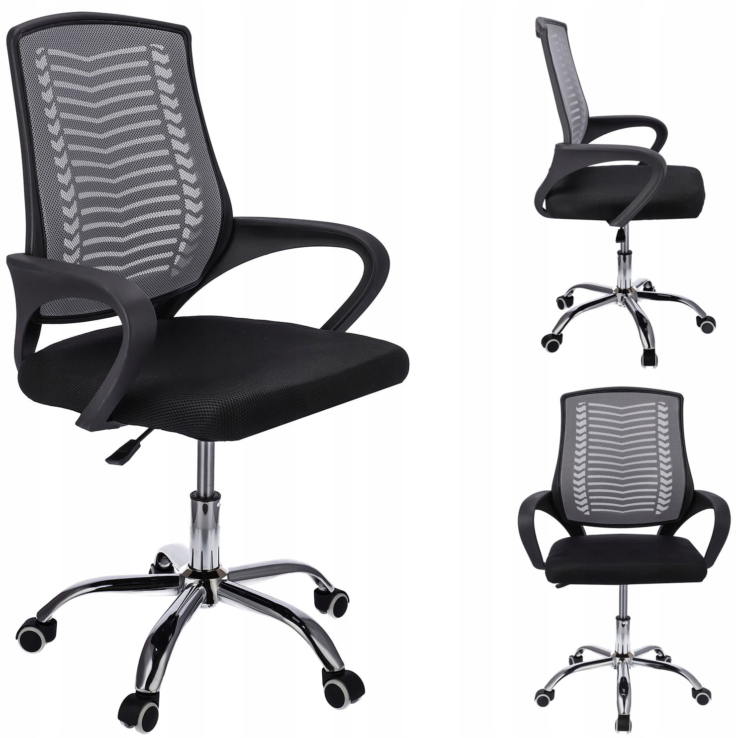 Ergonomische bureaustoel - TOLEDO - verstelbaar - grijs