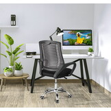 Ergonomische bureaustoel - TOLEDO - verstelbaar - grijs