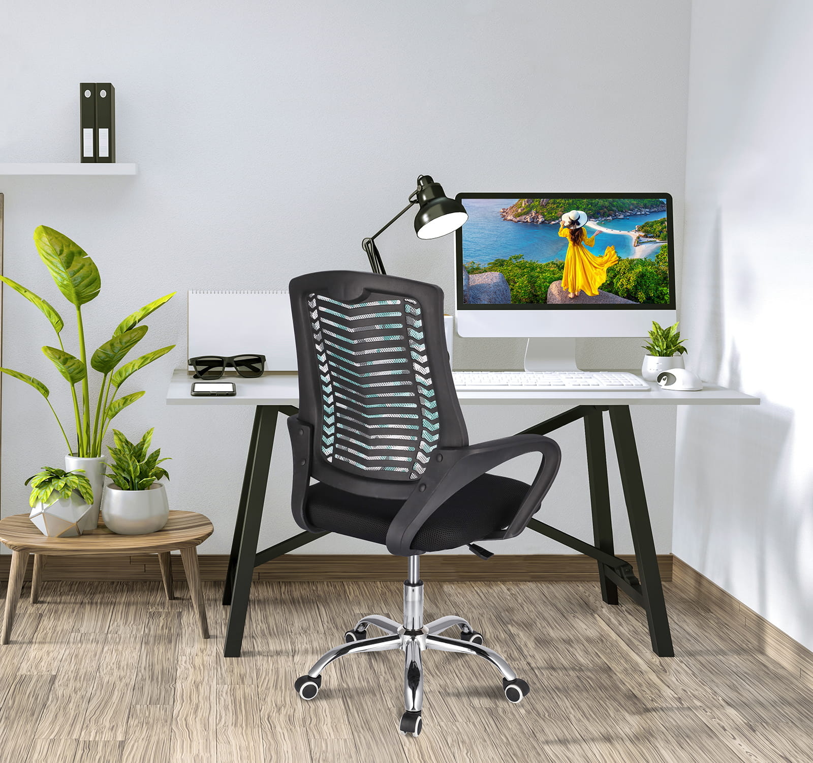 Ergonomische bureaustoel - TOLEDO - verstelbaar - camouflage