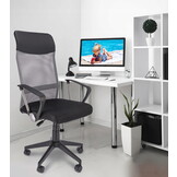 Ergonomische bureaustoel - ZOOM - verstelbaar - grijs zwart