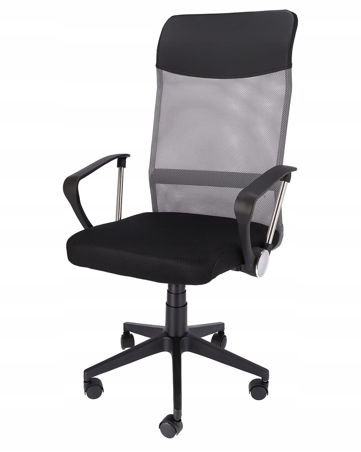 Ergonomische bureaustoel - ZOOM - verstelbaar - grijs zwart