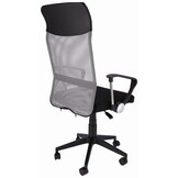 Ergonomische bureaustoel - ZOOM - verstelbaar - grijs zwart