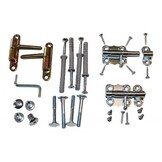 Traphekje - hout - van 102 tot 182 cm breed x 92 cm hoog