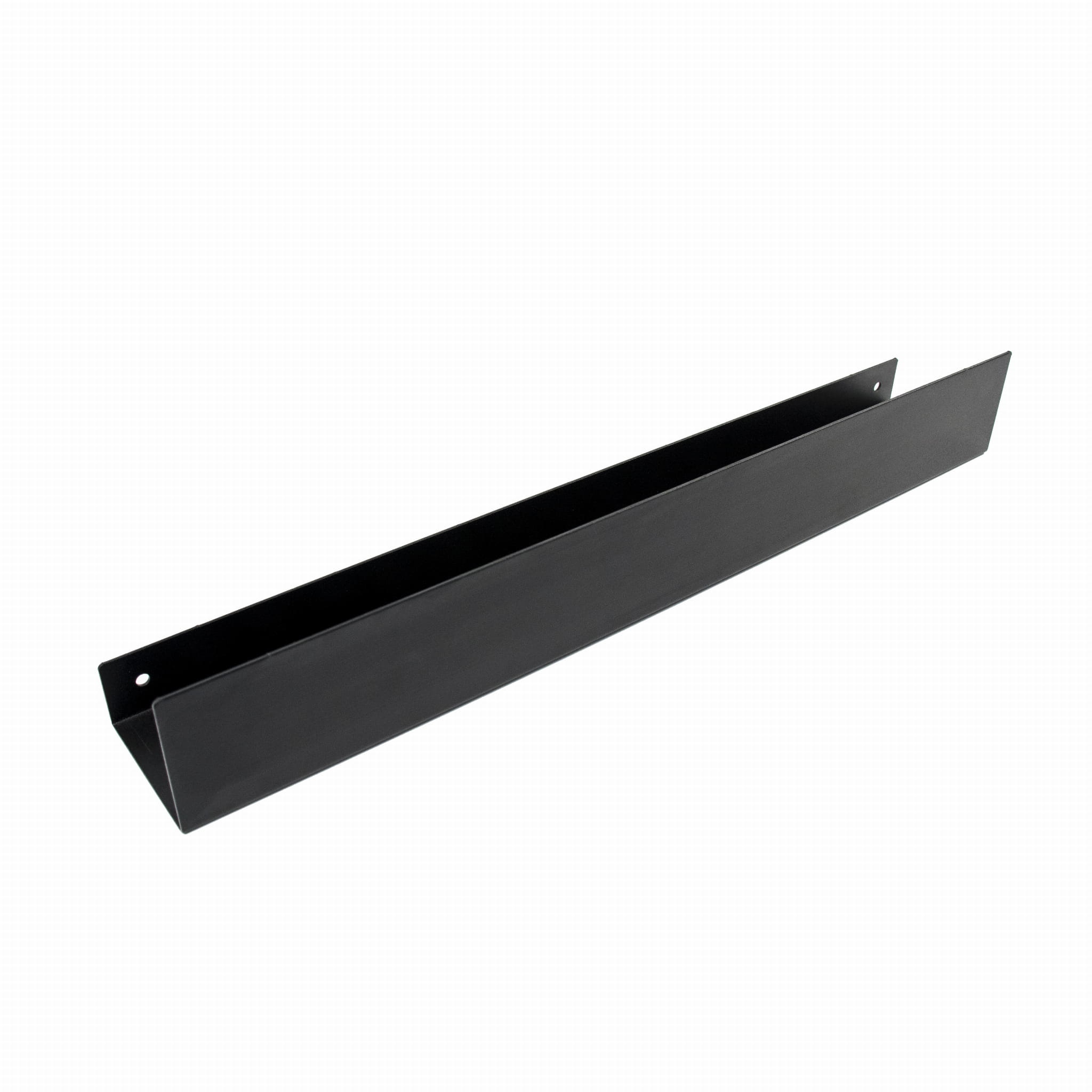 Planchet - badkamer plank - 60 cm - RVS - zwart
