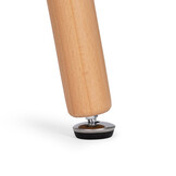 Eettafel - keukentafel - 120x80 cm - scandinavische stijl - wit