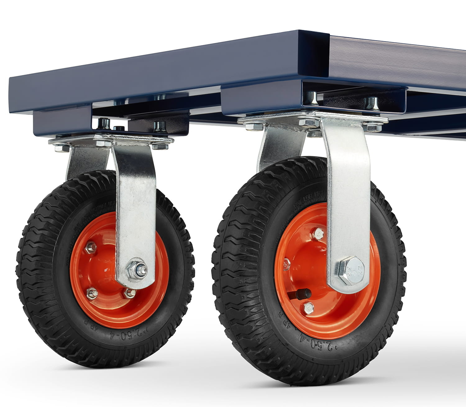 Plateauwagen - transportwagen - 90x50x42cm - HIGHER - max.650kg