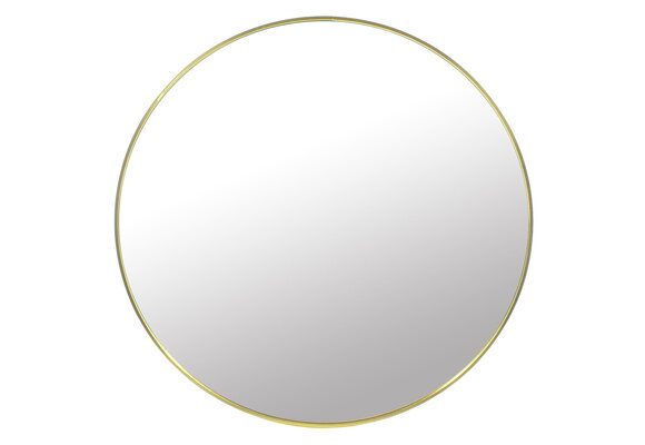 Ronde spiegel - badkamerspiegel - wandspiegel - ø 60 cm - goud