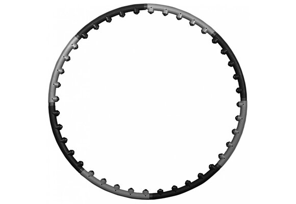 Fitness hoelahoep - Ø 98 cm - 1 kg - 40 massage knoppen