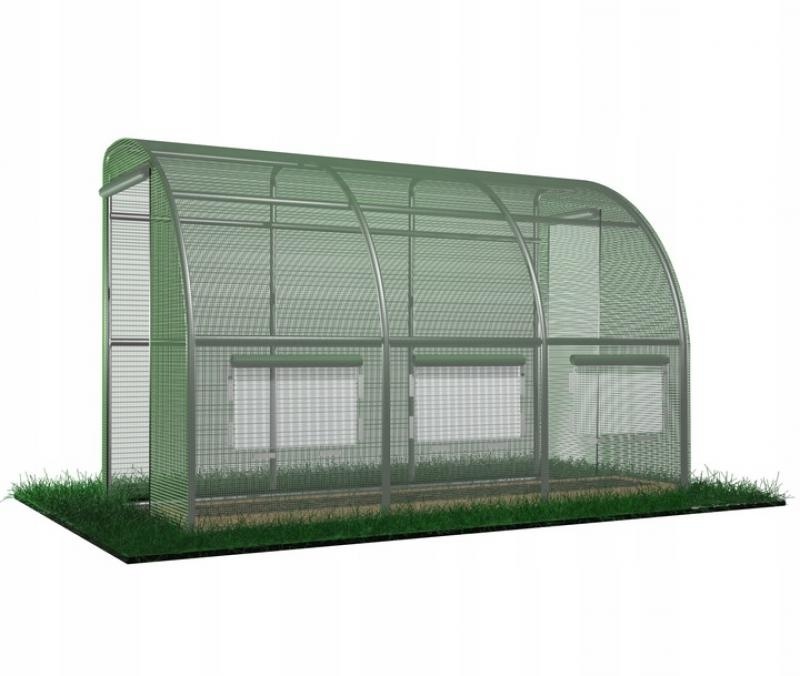 Gardenline - muurkas - tuinkas - 300x150x200cm - pe-folie