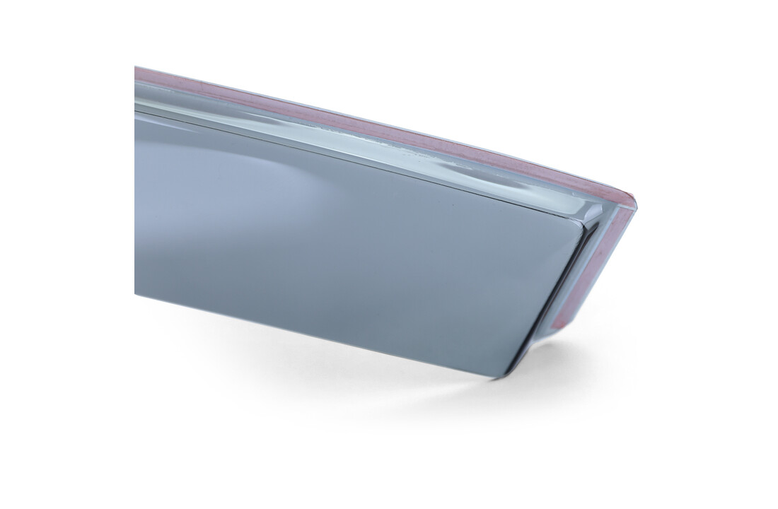 Zijwindschermen geschikt voor Mercedes Sprinter W907 vanaf 18 - Regen-/winddeflector - Zwarte rook