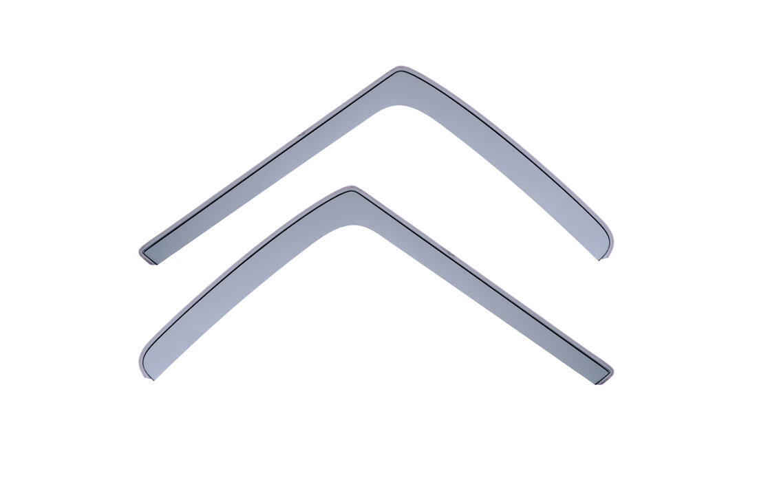 Zijwindschermen geschikt voor Mercedes Sprinter W906 2006-2018 - Zwart