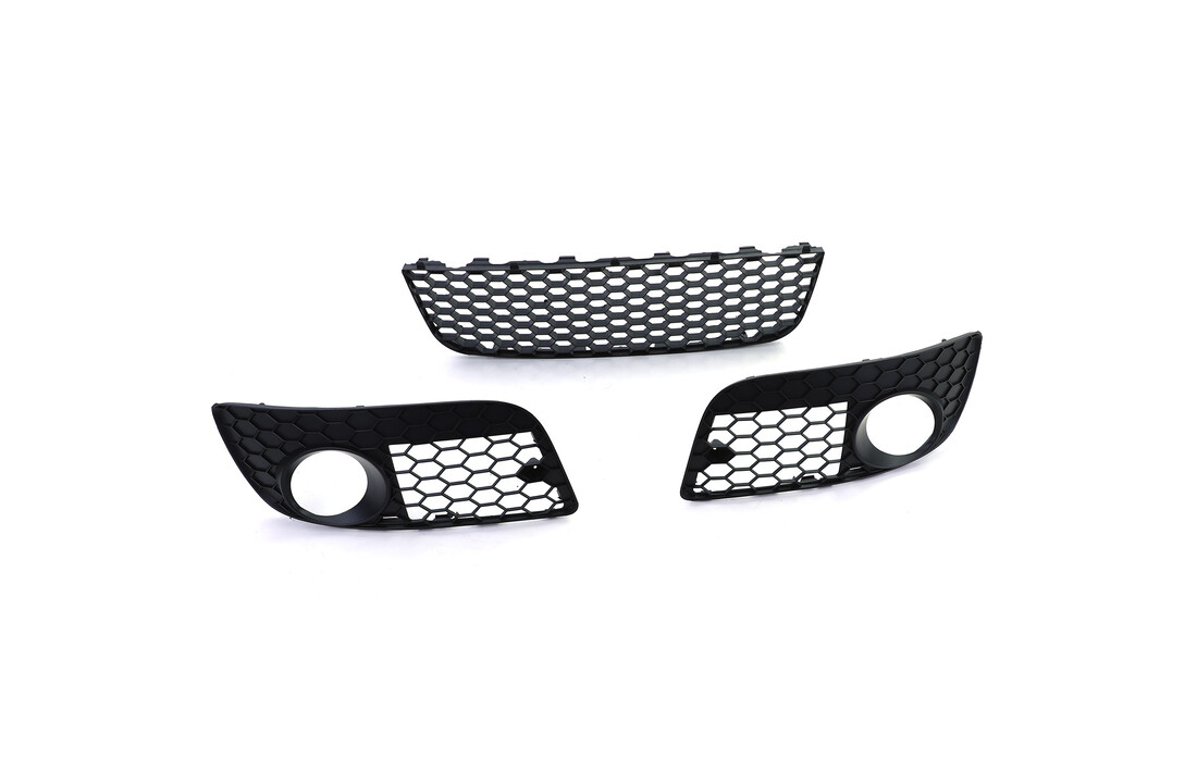 Honingraat grille - bumper set - geschikt voor VW Golf 5 GTI 04-09