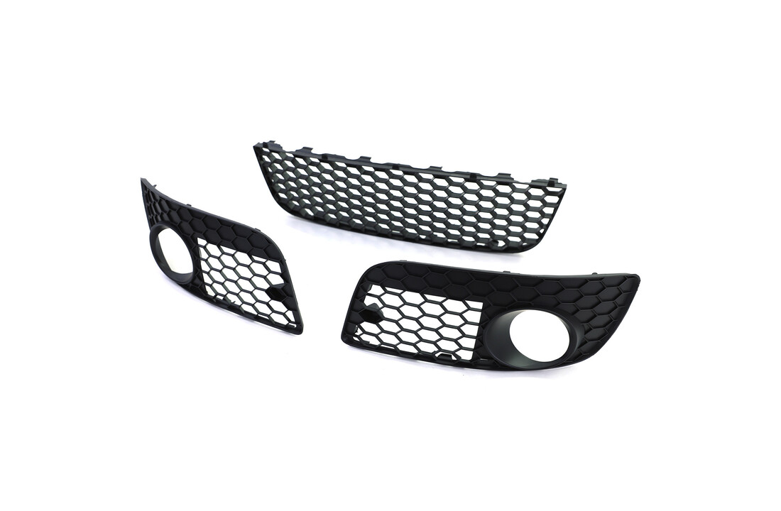Honingraat grille - bumper set - geschikt voor VW Golf 5 GTI 04-09