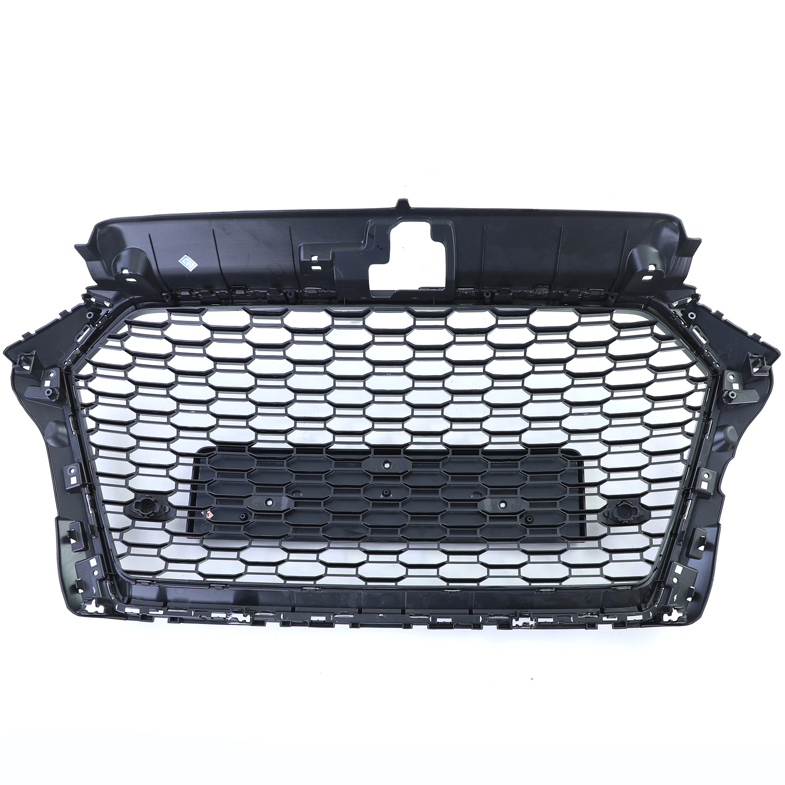 Honingraat grill - Audi A3 8V 16-20 - zwart glanzend - PDC geschikt