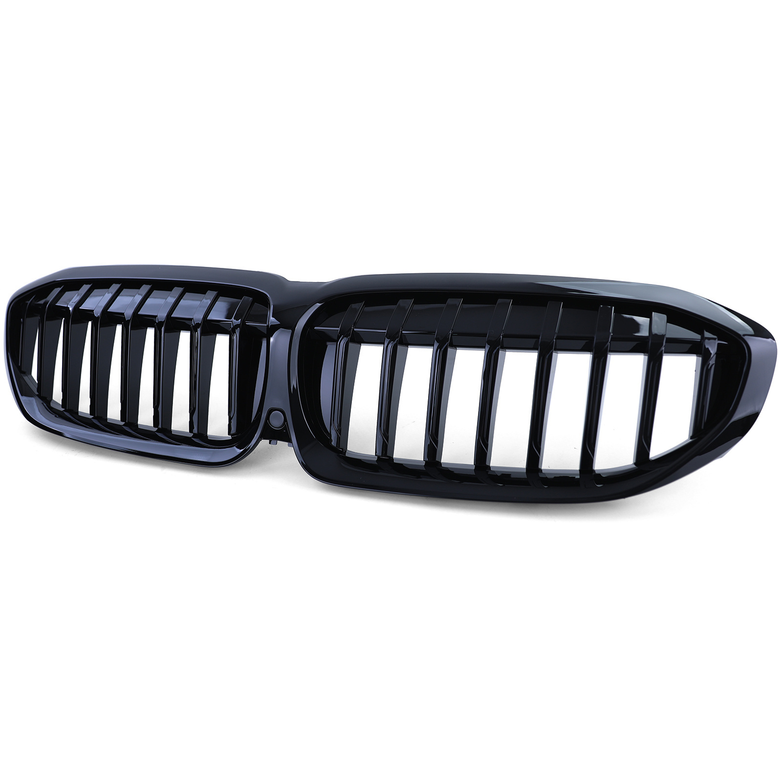 Grill nieren - geschikt voor BMW 3 Serie G20 G21 - Sportief design - Zwart glans