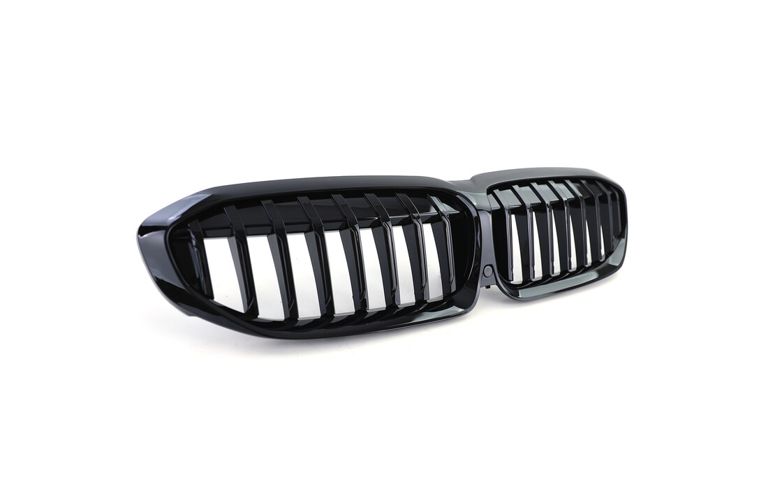Grill nieren - geschikt voor BMW 3 Serie G20 G21 - Sportief design - Zwart glans