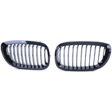 Grille nieren - BMW 3 Serie E46 Coupe Cabrio 03-07 - zwart glans
